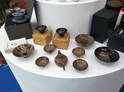 吉州窯產(chǎn)品亮相2019中國旅游產(chǎn)業(yè)博覽會(huì)，彰顯廬陵文化魅力